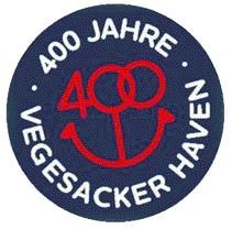 400 Jahre Vegesacker Hafen Logo